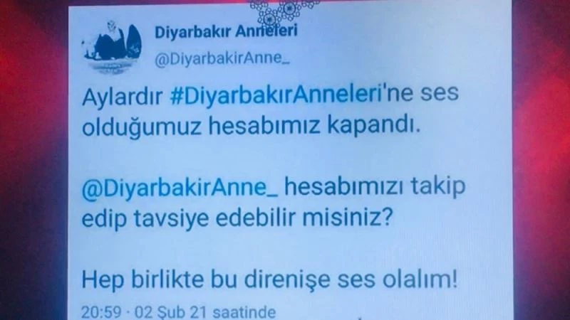 Evlat nöbetindeki ailelerden Twitter’ın hesaplarını kapatmasına tepki

