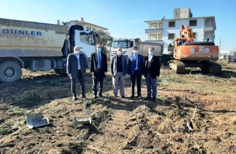 Altınova İHL inşaatı başladı
