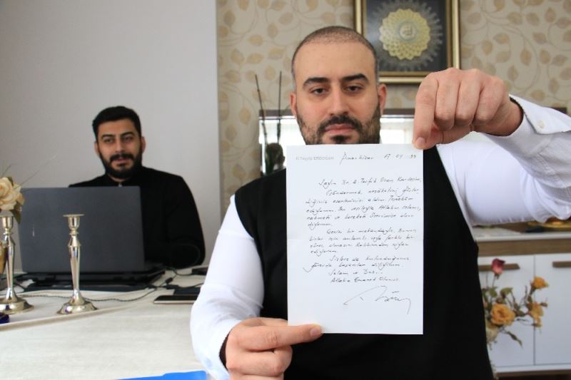Cumhurbaşkanı Erdoğan’ın gönderdiği mektup 22 yıl sonra ortaya çıktı

