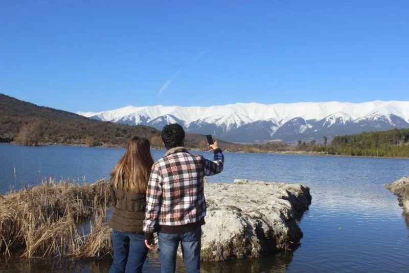 (Özel) Bu manzarayı izlemek için şehir dışından geldiler
