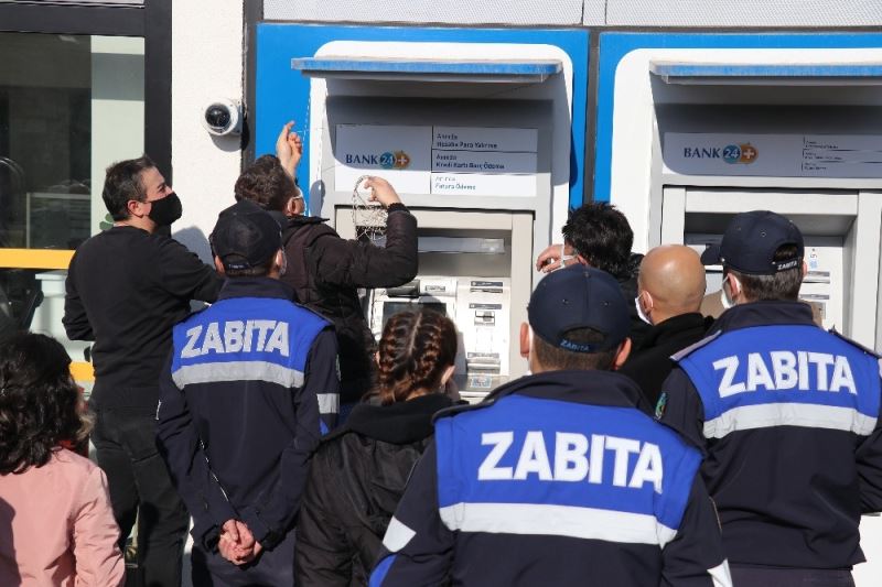 Bolu’da ruhsatsız ATM’ler mühürlendi
