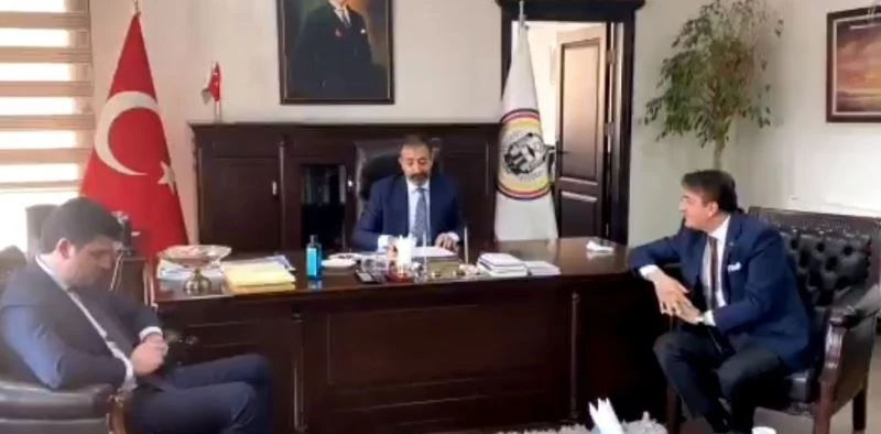 Aydemir Meslek teşekküllerinin nabzını tuttu
