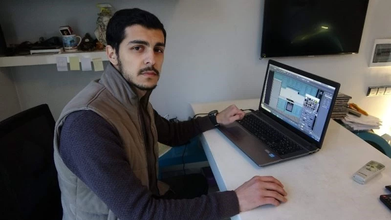 Trabzon’dan 23 ülkeye iç mimarlık çizimleri gönderiyor
