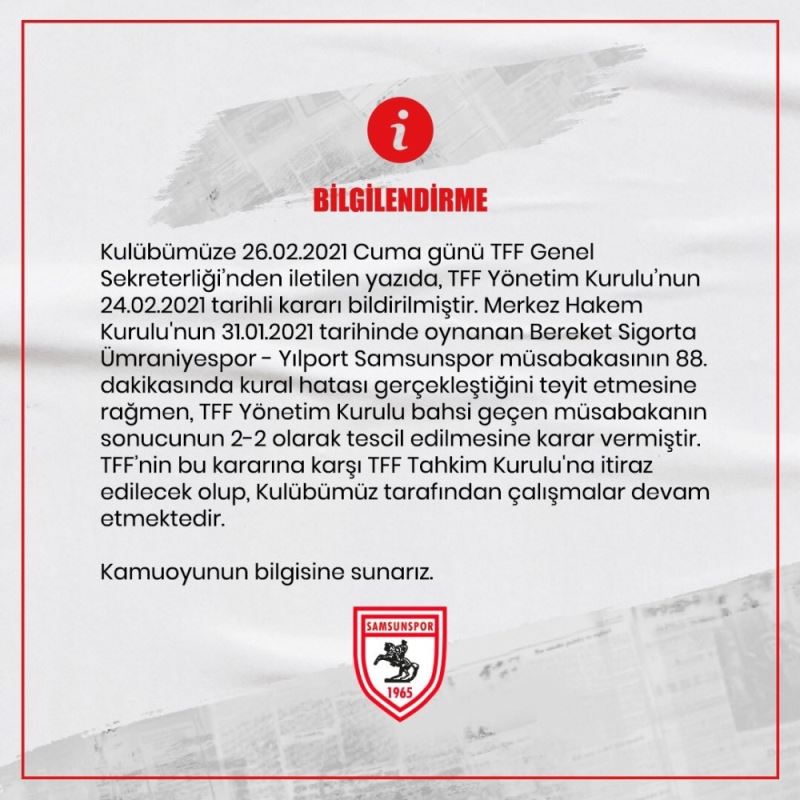 Samsunspor tahkime gidiyor
