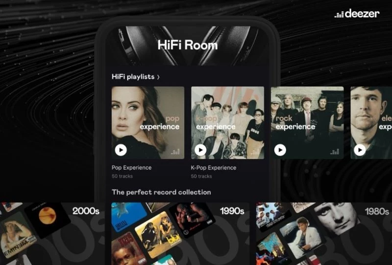 Deezer, sadece HiFi aboneleri için özenle seçilmiş parçalar oluşturdu
