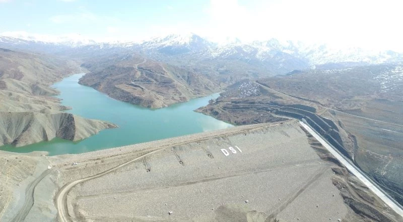 Elazığ Kanatlı Barajı’nda su seviyesi bin 286 kotuna yükseldi
