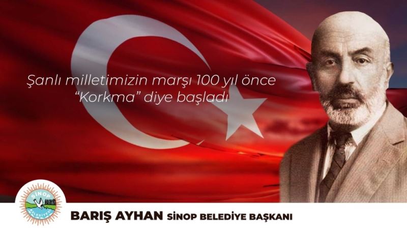 Başkan Ayhan: “Bağımsızlığımızın sembolü”
