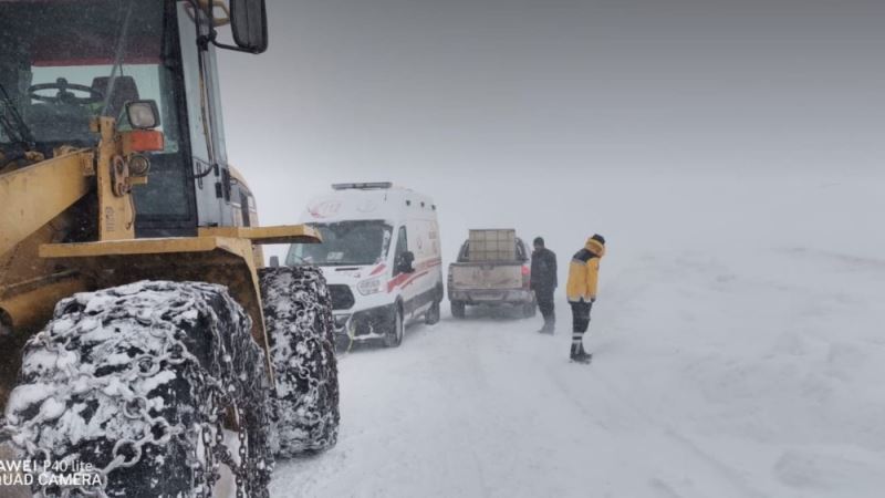 Tekman’da 66 köy yolu ulaşıma kapandı
