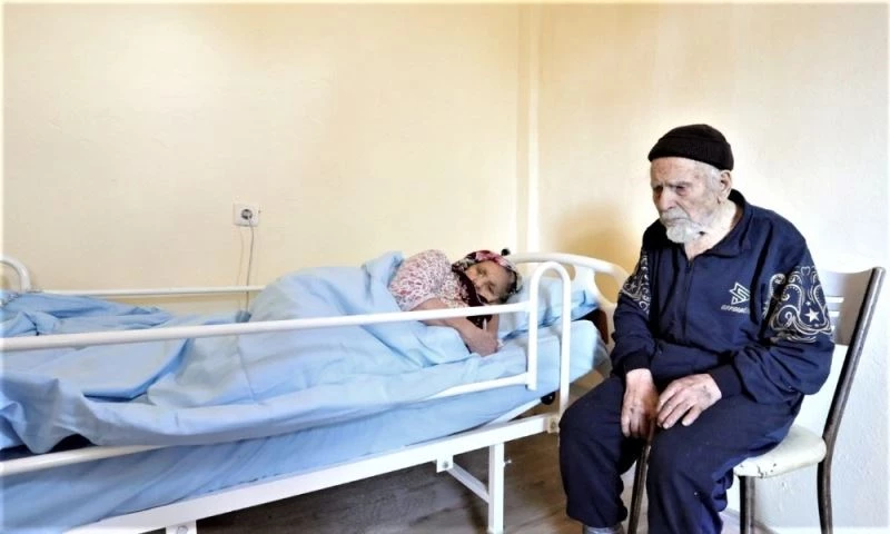 Yaşlı çiftin huzuru için imkanlar seferber edildi
