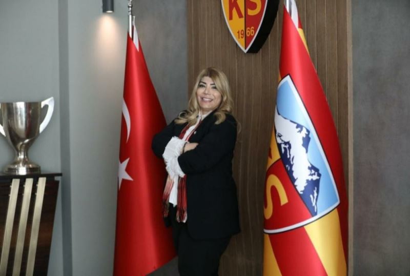 Kayserispor Başkanı Berna Gözbaşı: 