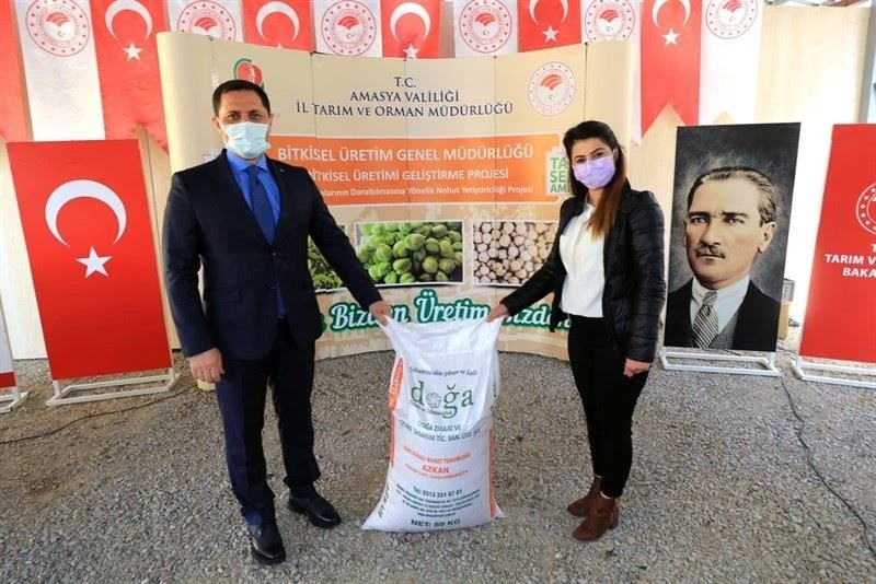 Amasya Valisi Masatlı: ‘Her karış toprağı üretime dahil etmek için projelerimiz devam edecek”
