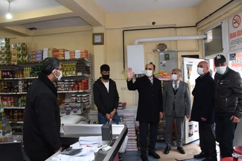 Başkan Altay ve Hasan Angı ilçelerde ziyaretlerde bulundu
