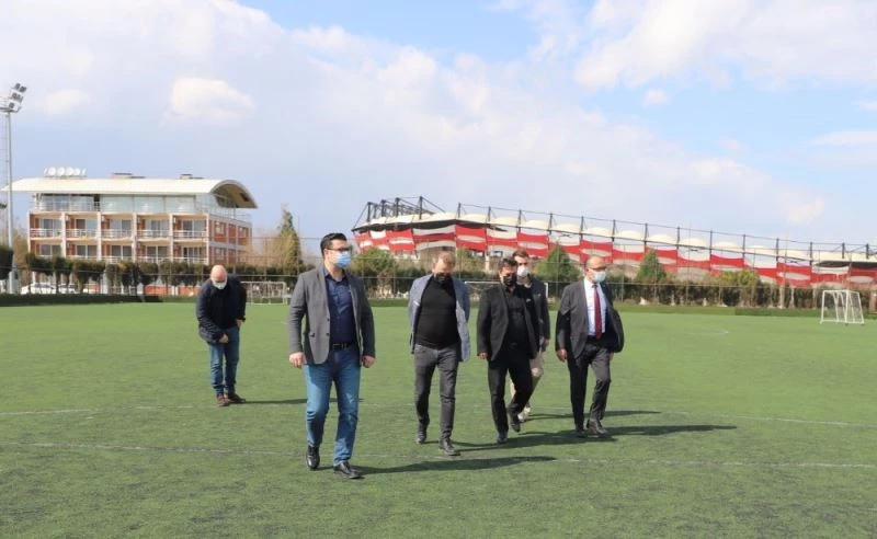 Turgutlulu başkanlar spor gündemiyle buluştu