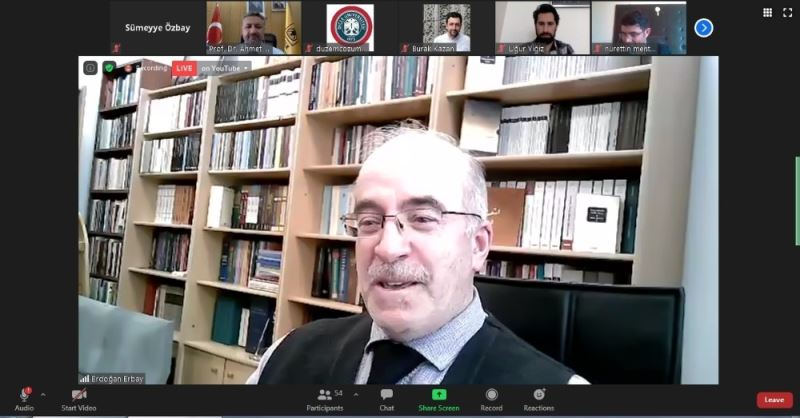 DÜ’de Mehmet Akif ve Süleyman Nazif’te batı medeniyetine bakış konferansı
