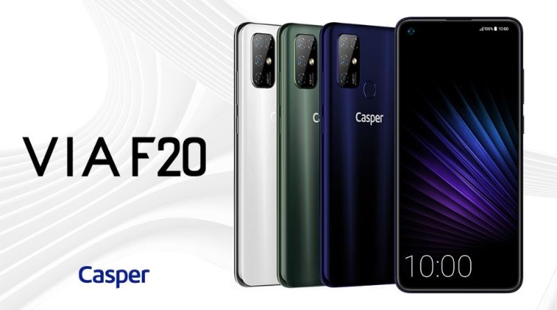 Casper’ın ilk yerli telefonu VIA F20 piyasada
