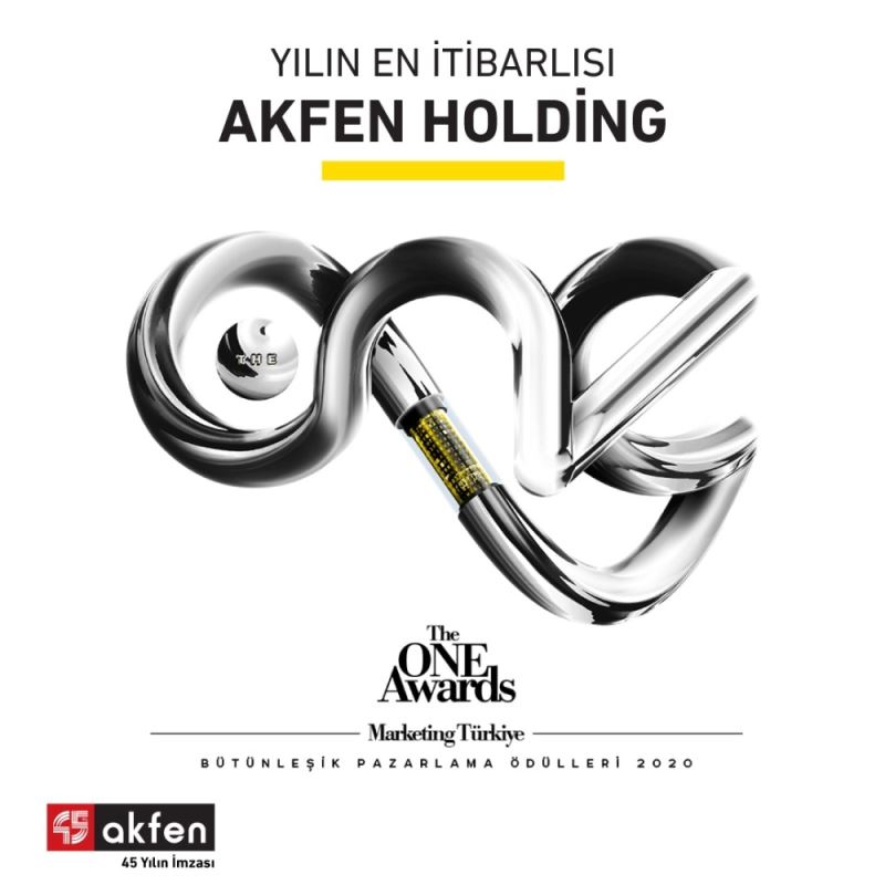 ‘En itibarlı Holding markası’ Akfen Holding seçildi
