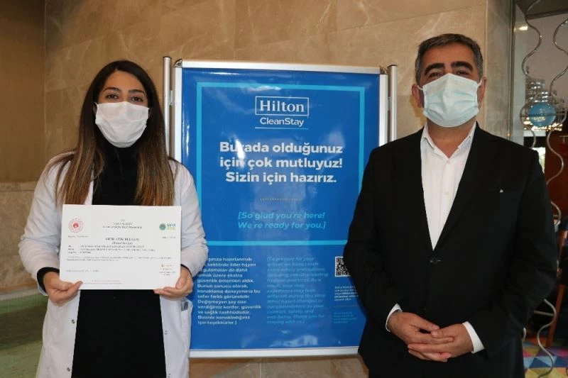 Hilton Oteli’ne ‘Sıfır Atık’ belgesi
