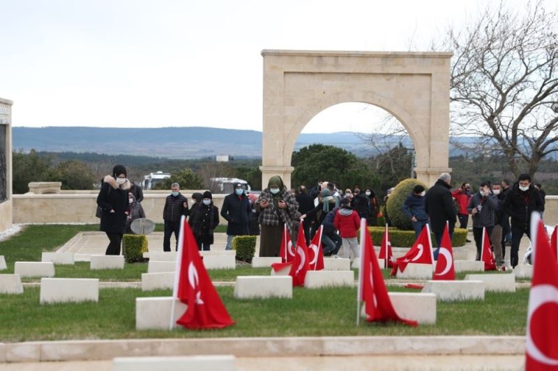 Çanakkale’den dönen şehit ailelerinden Başkan’a teşekkür
