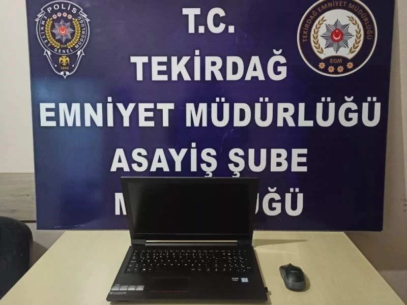 Müftülükten bilgisayar çalan hırsız yakalandı
