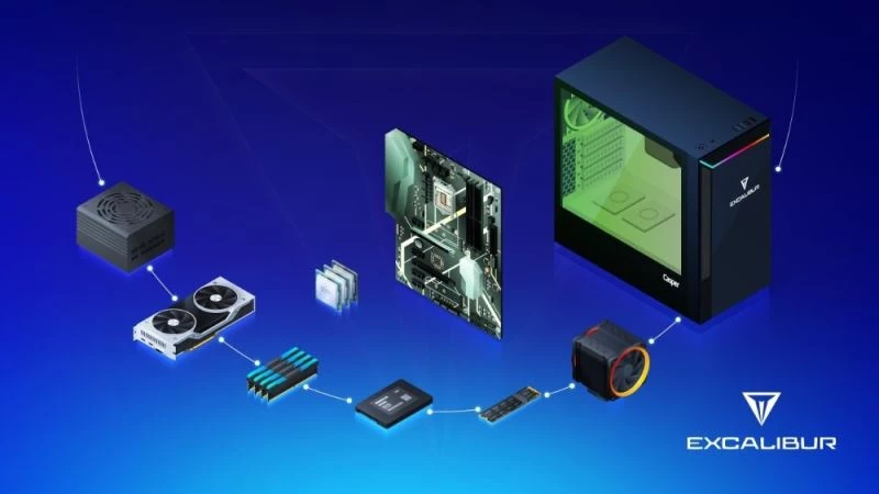Oyun bilgisayarı özelleştirme Excalibur’da
