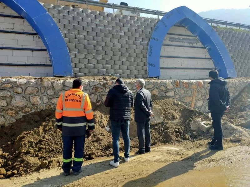 Bayırköy’ün girişi ayrı bir havaya bürünecek
