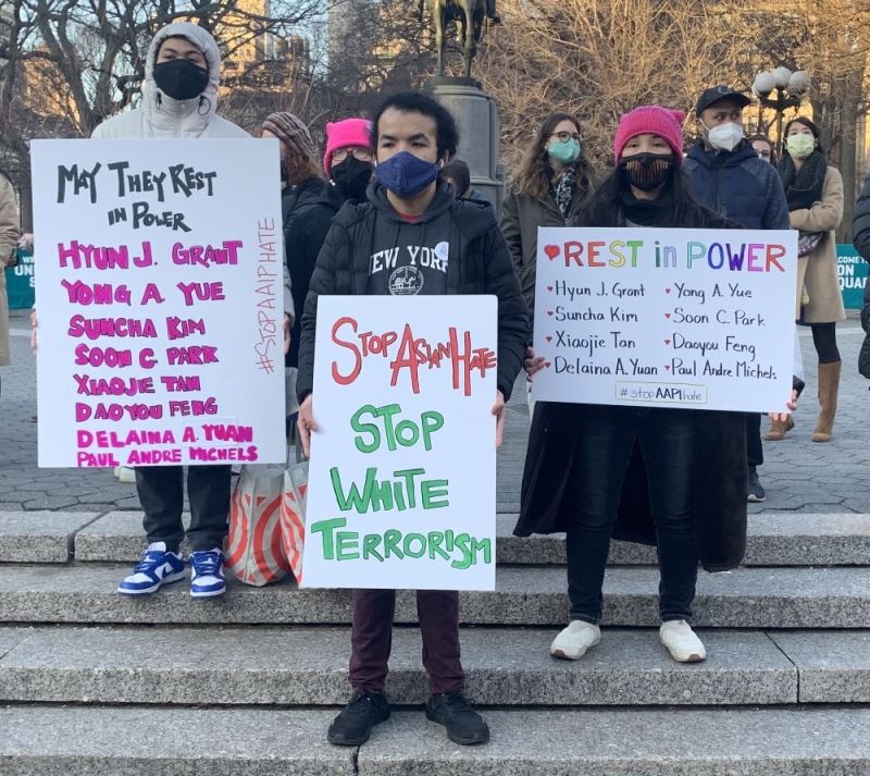 ABD’nin Atlanta kentinde ırkçılık karşıtı protesto
