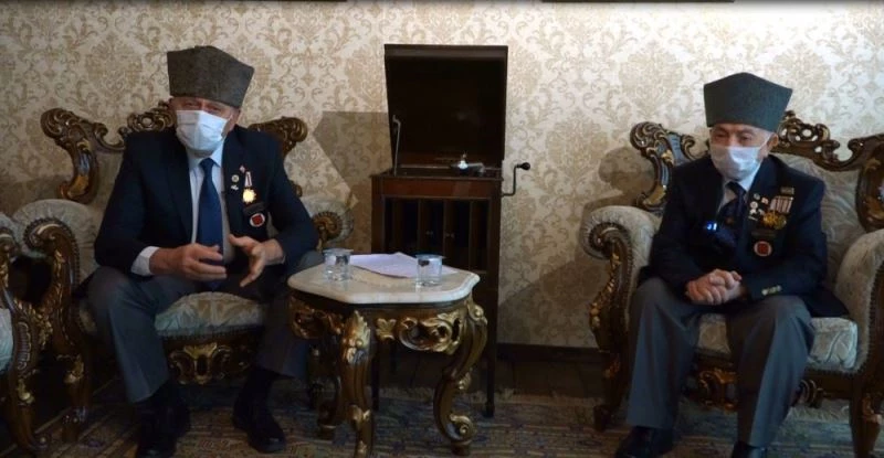 Gaziler savaş hatıralarını anlattı
