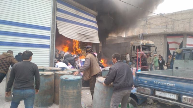 El Bab’da patlama: 1 ölü, 6 yaralı
