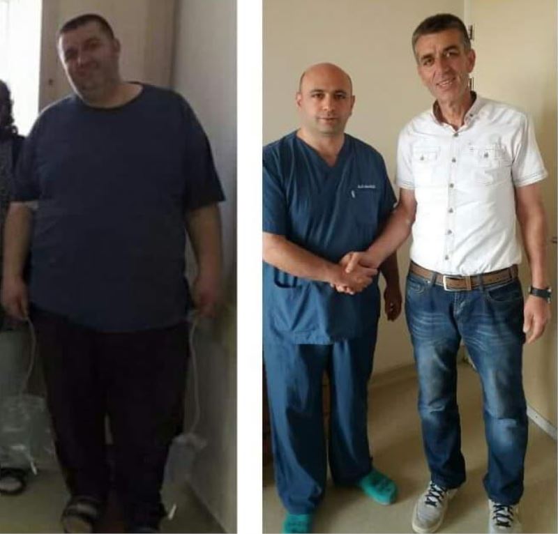 Üç çocuk babası Arıkan, 229 kilodan 78 kiloya düştü
