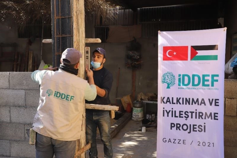 İDDEF, İdlib, Yemen, Gazze ve Arsal’a yardımları ulaştırdı
