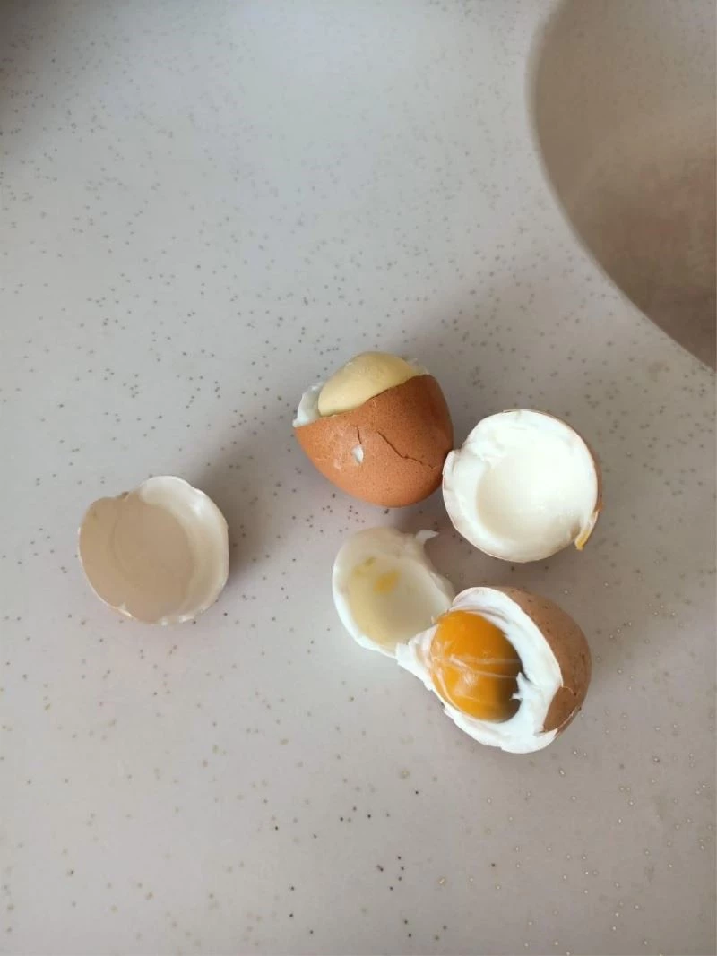 Sattığı yumurtalar haşlanmış çıktı
