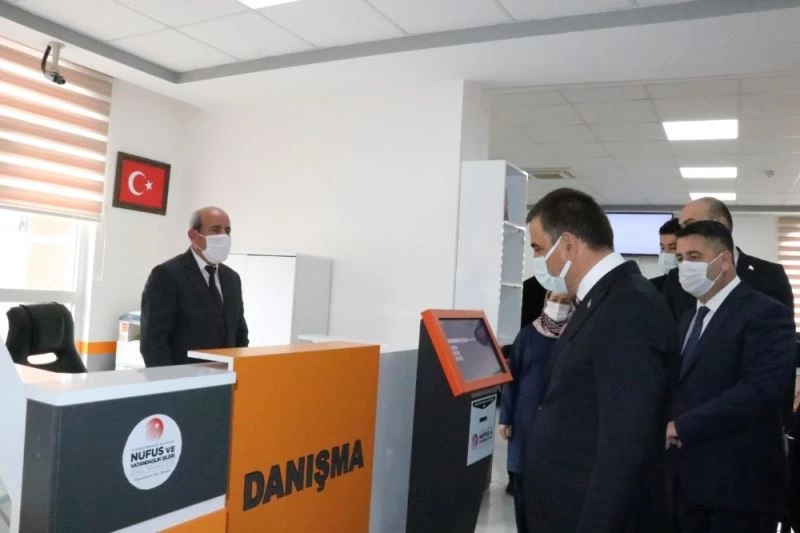 Siirt’te Nüfus ve Vatandaşlık İşleri Müdürlüğü, yeni konsepti ile hizmete girdi
