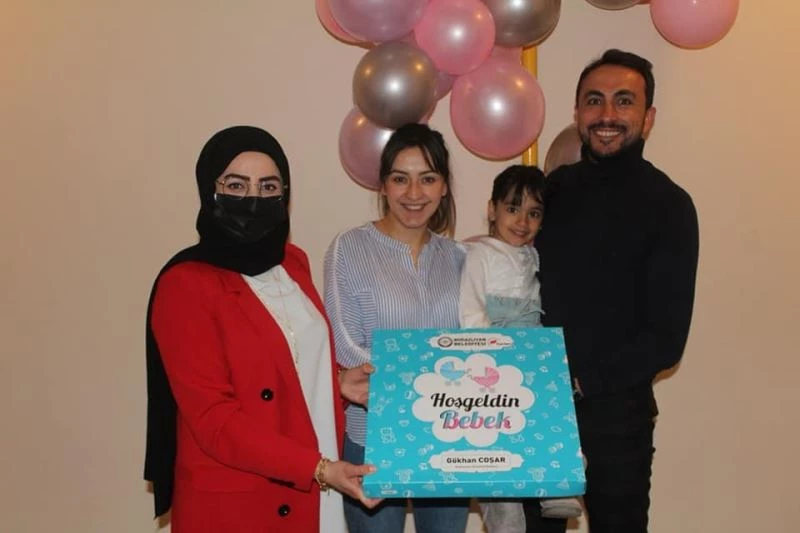Boğazlıyan Belediyesinden ‘Hoş geldin Bebek’ hediyesi
