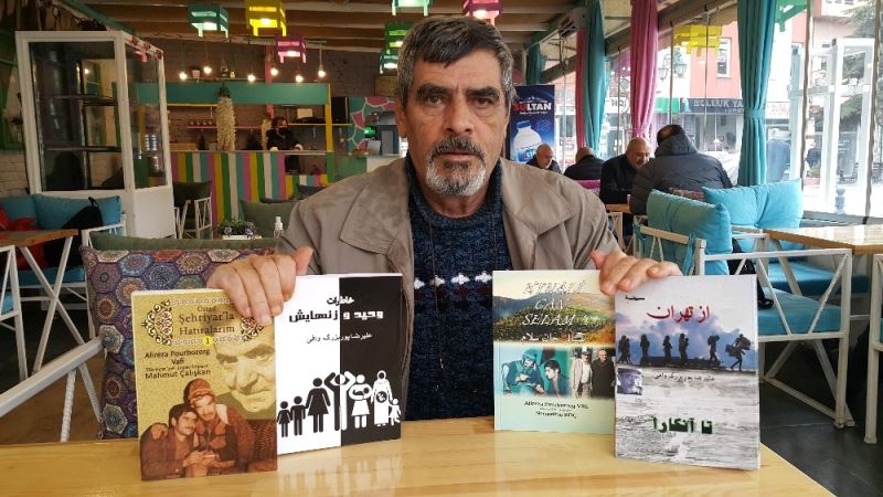 İranlı Ali Vafi’nin pandemi döneminde yazdığı 4 şiir ve hatıra romanı kitabı yayımlandı
