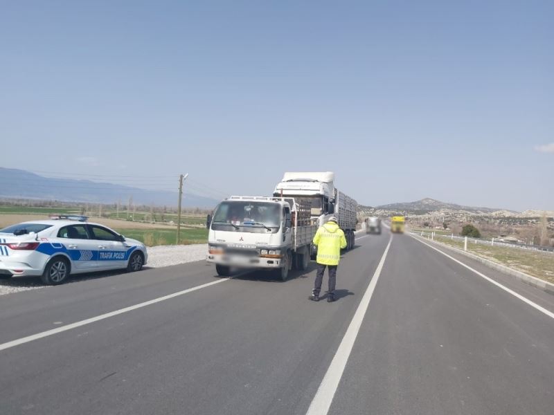 Burdur’da 131 araç sürücüsüne ceza
