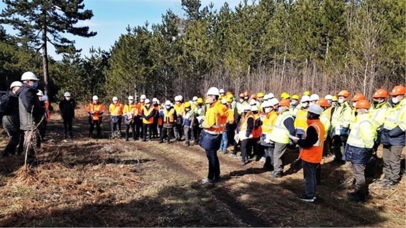 Kütahya’da Ağaçlandırma ve Silvikültür tatbikatları
