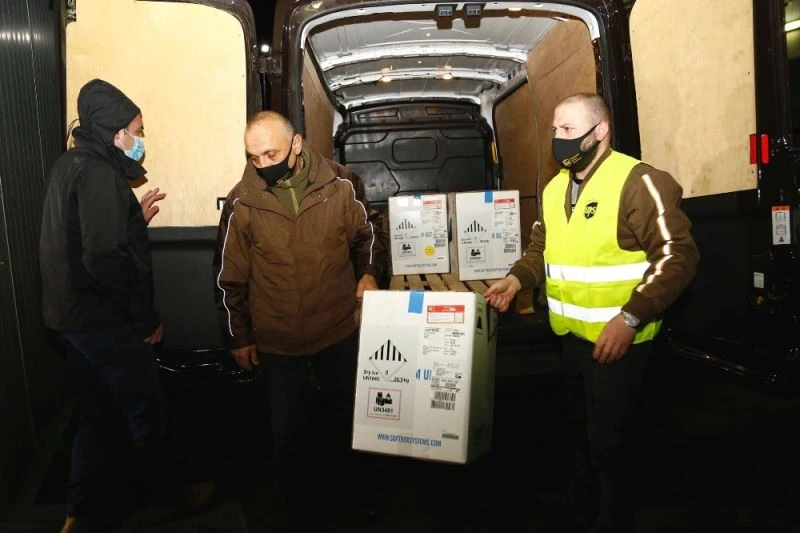 Gürcistan COVAX programından 29 bin 250 doz Pfizer-BioNTech aşısı aldı
