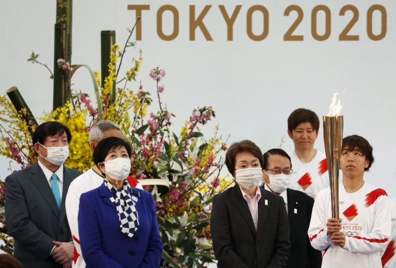 Olimpiyat meşalesi Fukushima’dan yola çıktı
