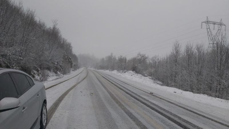 Kastamonu’da kar yağışı etkisini sürdürüyor
