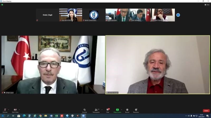 Bartın Üniversitesi’nde  “İstiklal Marşı ile Yüzyıl” konulu konferans
