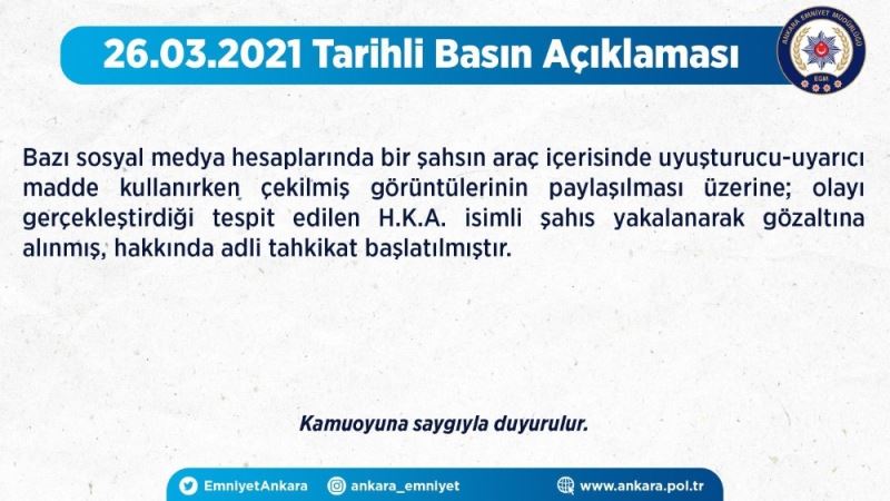 Ankara Emniyet Müdürlüğü: 