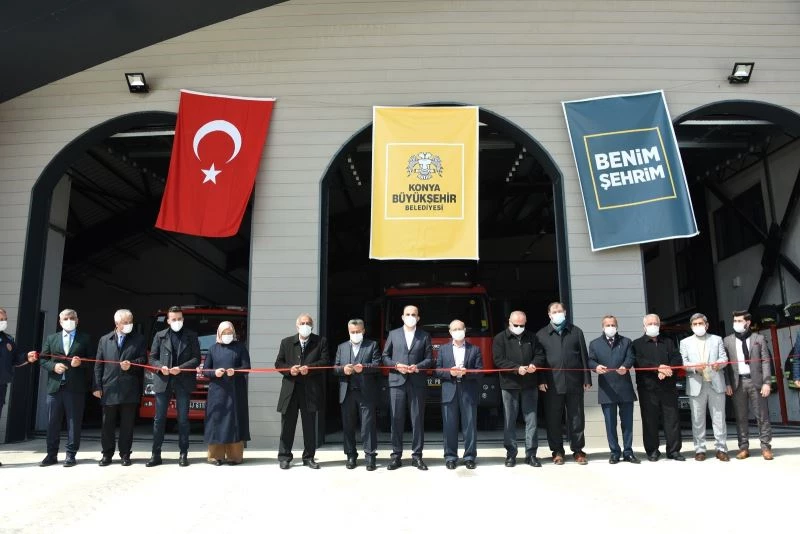 Seydişehir İtfaiye Merkezi açıldı

