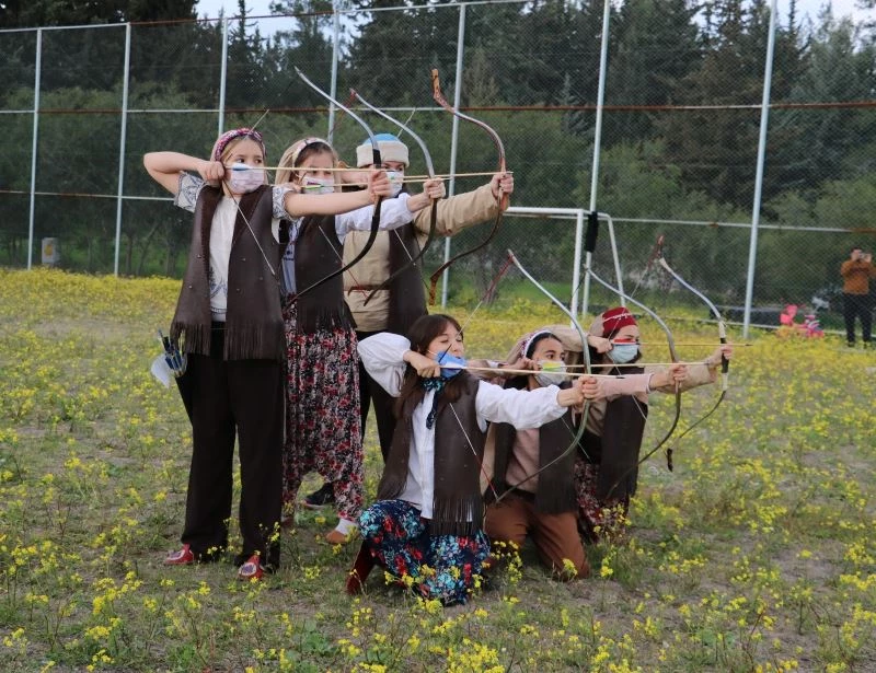 Tarih dizileri çocukları okçuluğa yönlendirdi
