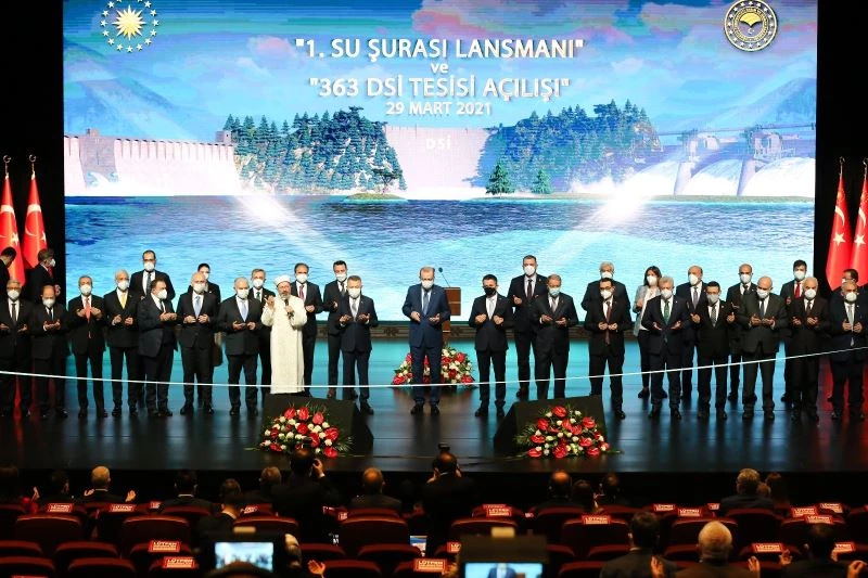 Cumhurbaşkanı Erdoğan: “Su stresi çeken bir ülkeyiz”
