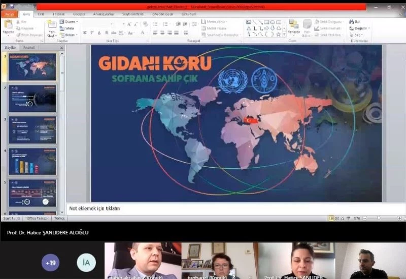 “Günümüzde Gıda Mühendisliği ve girişimcilik” konulu konferans düzenlendi
