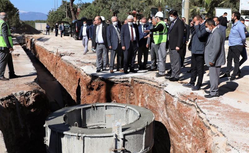 Hisarönü- Ovacık kanalizasyonun 69 Km’si tamamlandı
