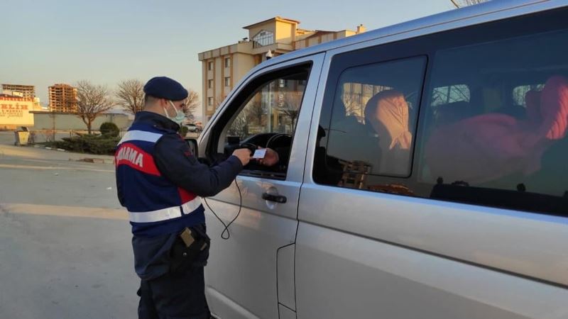Kırıkkale’de 32 saatlik kısıtlamada 112 bin lira ceza
