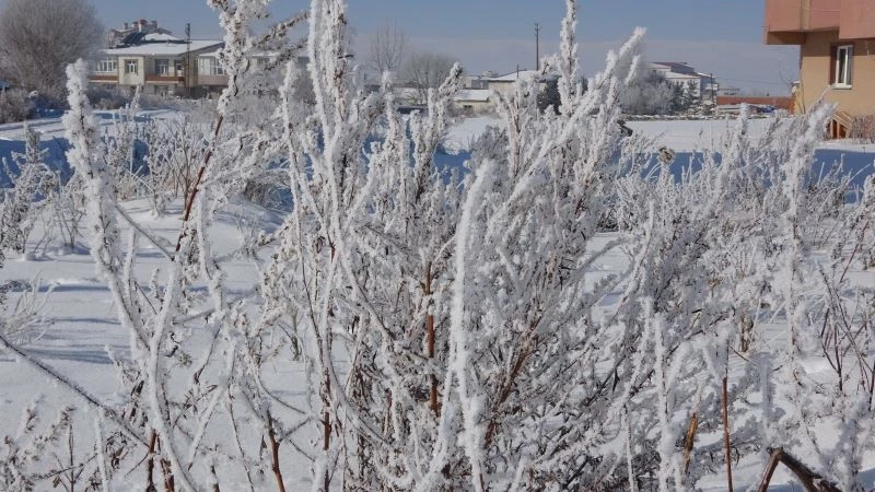 Göle, Sibirya gibi: Termometre eksi 22 dereceyi gösterdi
