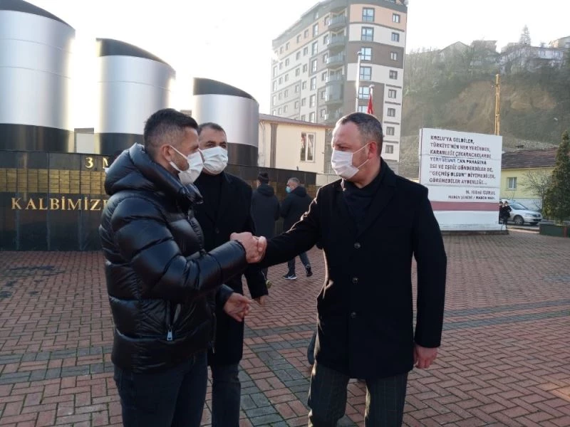 Zonguldak Kömürspor grizu faciasında şehit olan 263 madenciyi unutmadı
