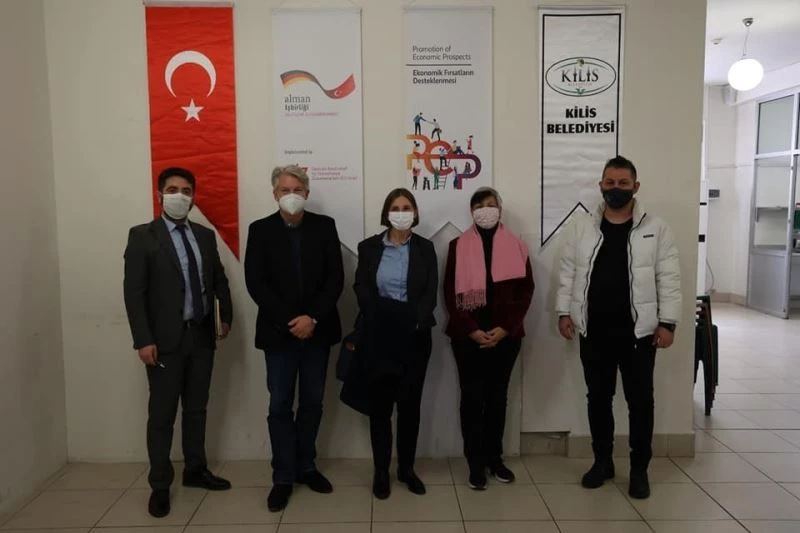 Başkan Yardımcısı Erkmen Alman heyetiyle bir araya geldi
